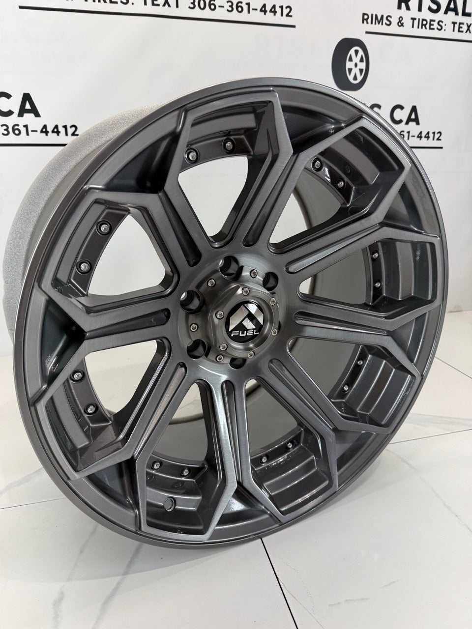 20x10 Fuel Siege Rims 6x139.7
