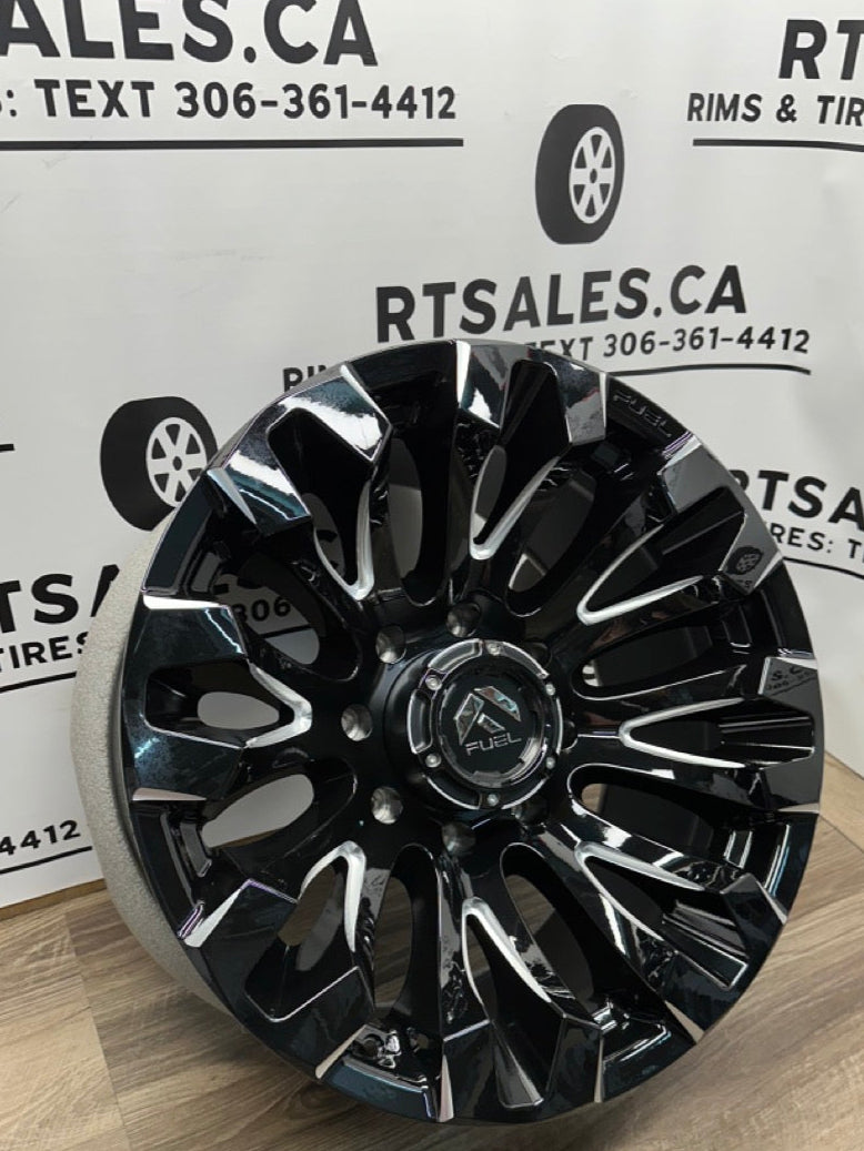 20x10 Fuel Quake Rims 8x180