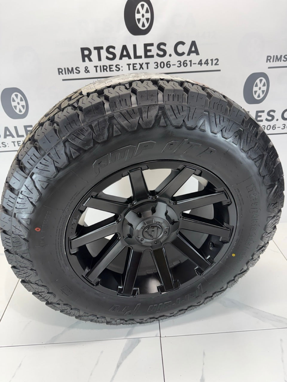 275/70/18 Amp tires & Rims 6x135 6x139 GM RAM FORD