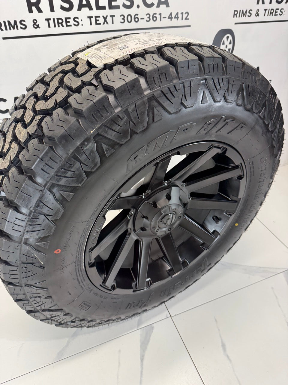 275/70/18 Amp tires & Rims 6x135 6x139 GM RAM FORD