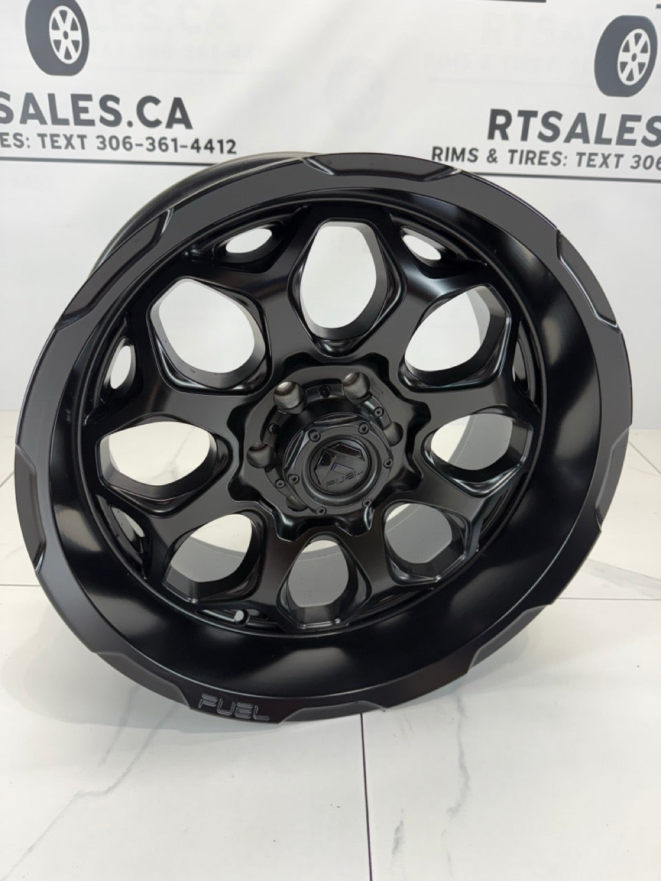 20x10 Fuel Scepter Rims 6x139.7