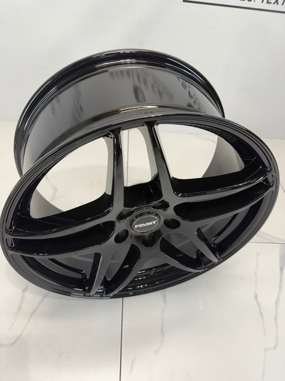 Fast Boost Rims 5x114.3 Gloss Black - MULTIPLE SIZES