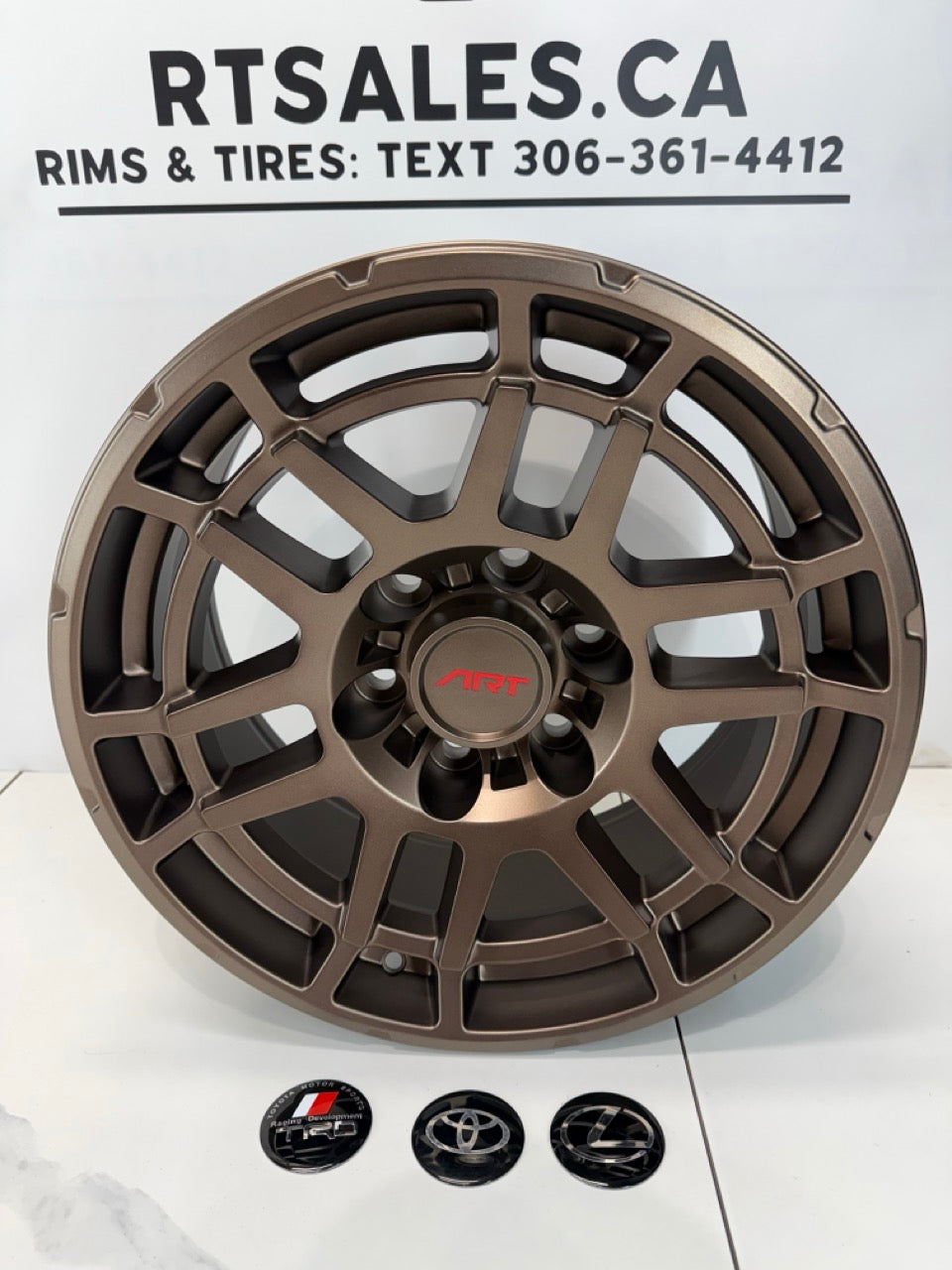 17x8 ART Replica 283 Rims 6x139