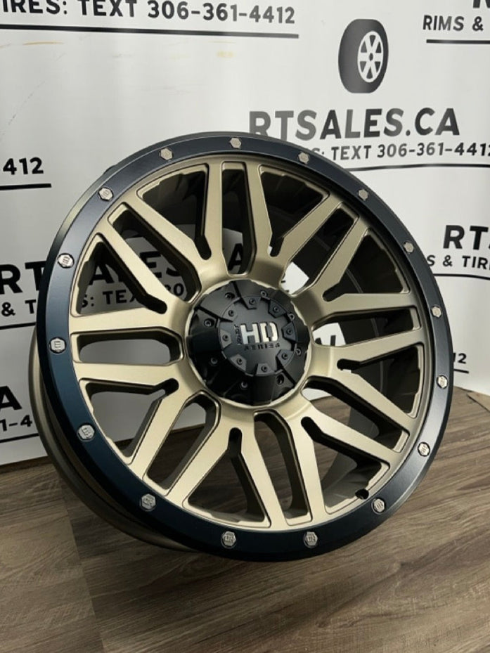 20x9 Fast HD Menace Rims 5x139.7 / 5x127 Bronze