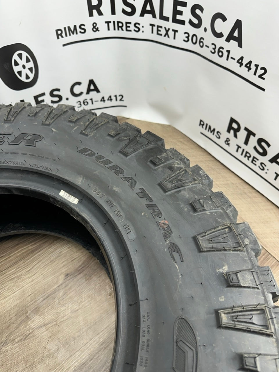 LT 295/70/17 Goodyear WRANGLER DURATRAC E All Weather Tires