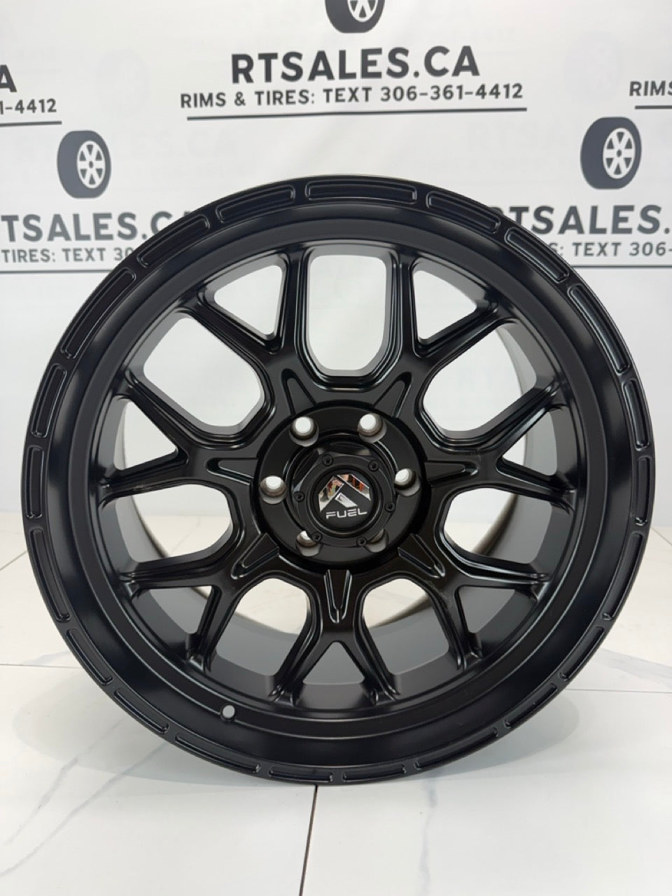 20x9 Fuel Tech Rims 6x135