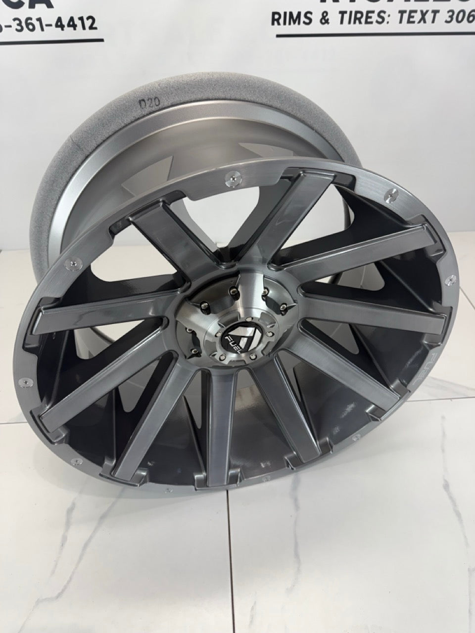 20x10 Fuel Contra Rims 6x135 6x139.7