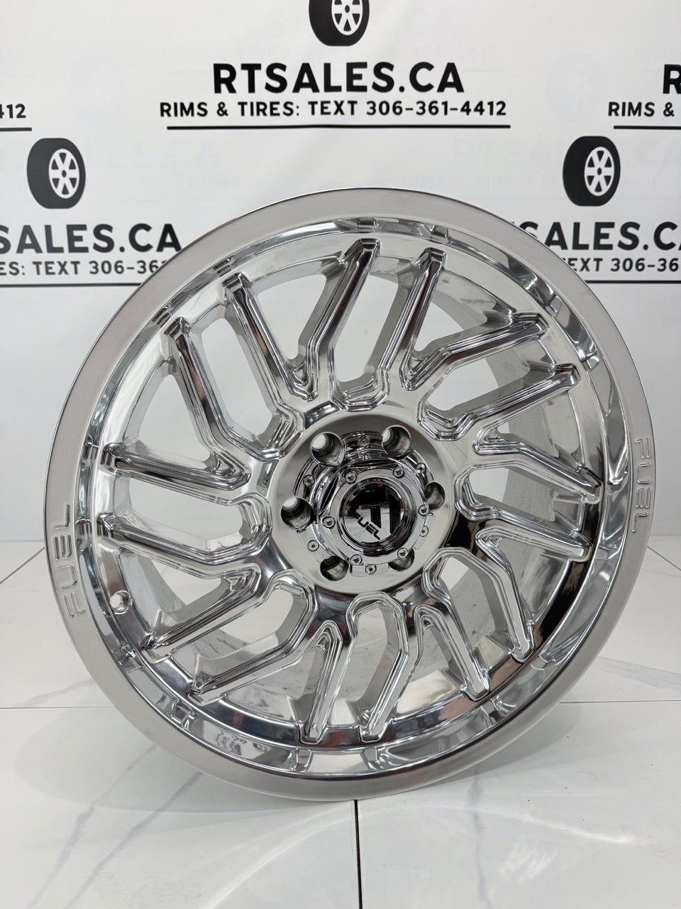 20x9 Fuel Hurricane Rims 6x139 Polished