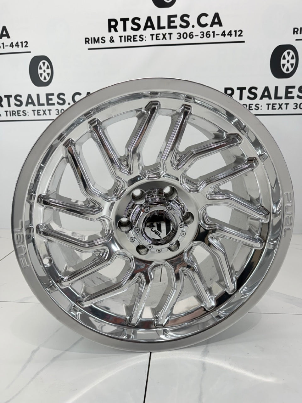 20x9 Fuel Hurricane Rims 6x139 Polished