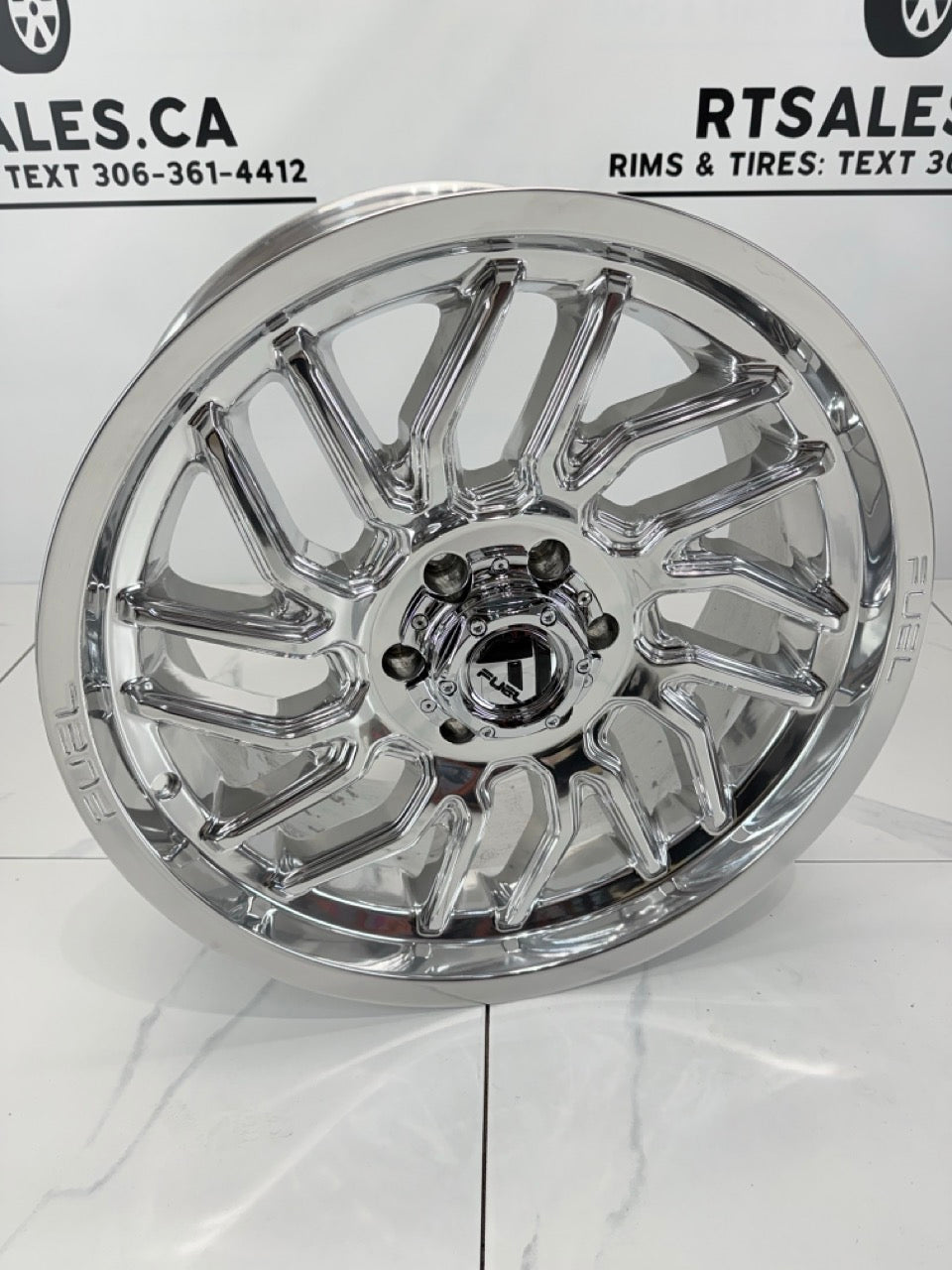 20x9 Fuel Hurricane Rims 6x139 Polished