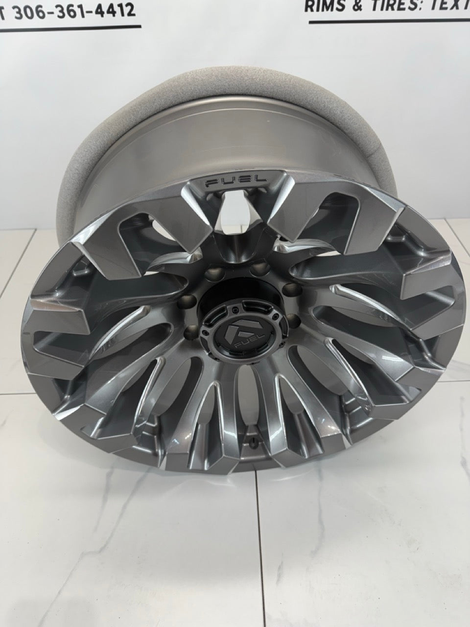 20x10 Fuel Quake Rims 8x165