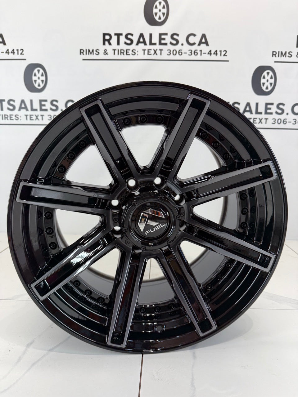 20x10 Fuel Rogue Rims 8x165