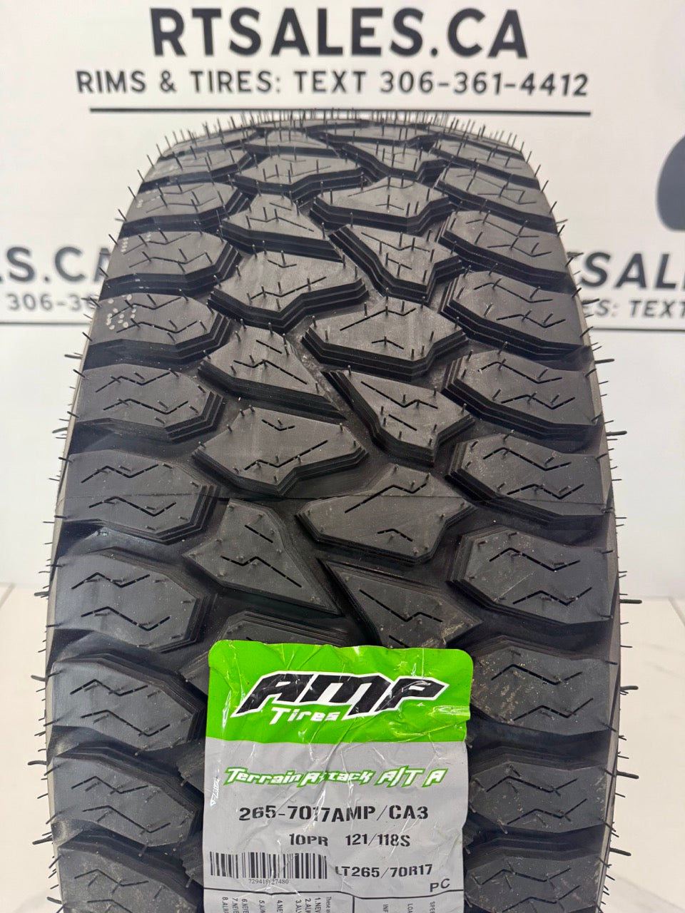 LT 265/70/17 Amp TERRAIN ATTACK A/T E All Season