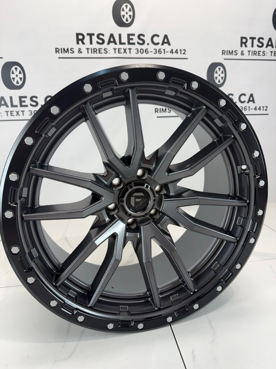 22x10 Fuel Rebel Rims 6x135