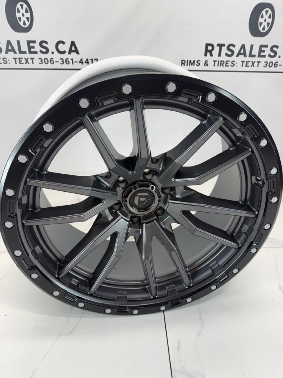 22x10 Fuel Rebel Rims 6x135
