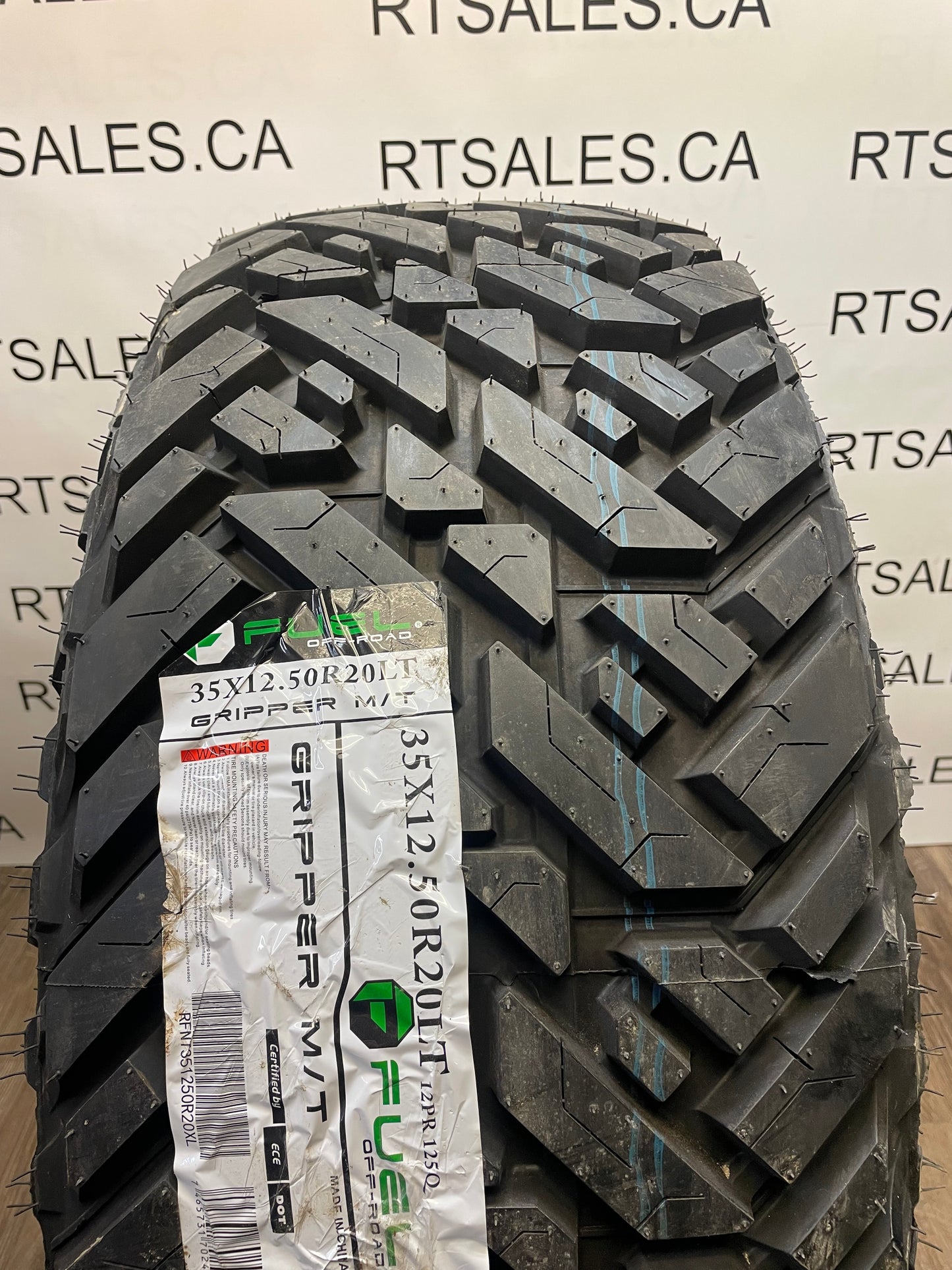LT 35x12.50x20 Fuel Gripper M/T F *12 ply*