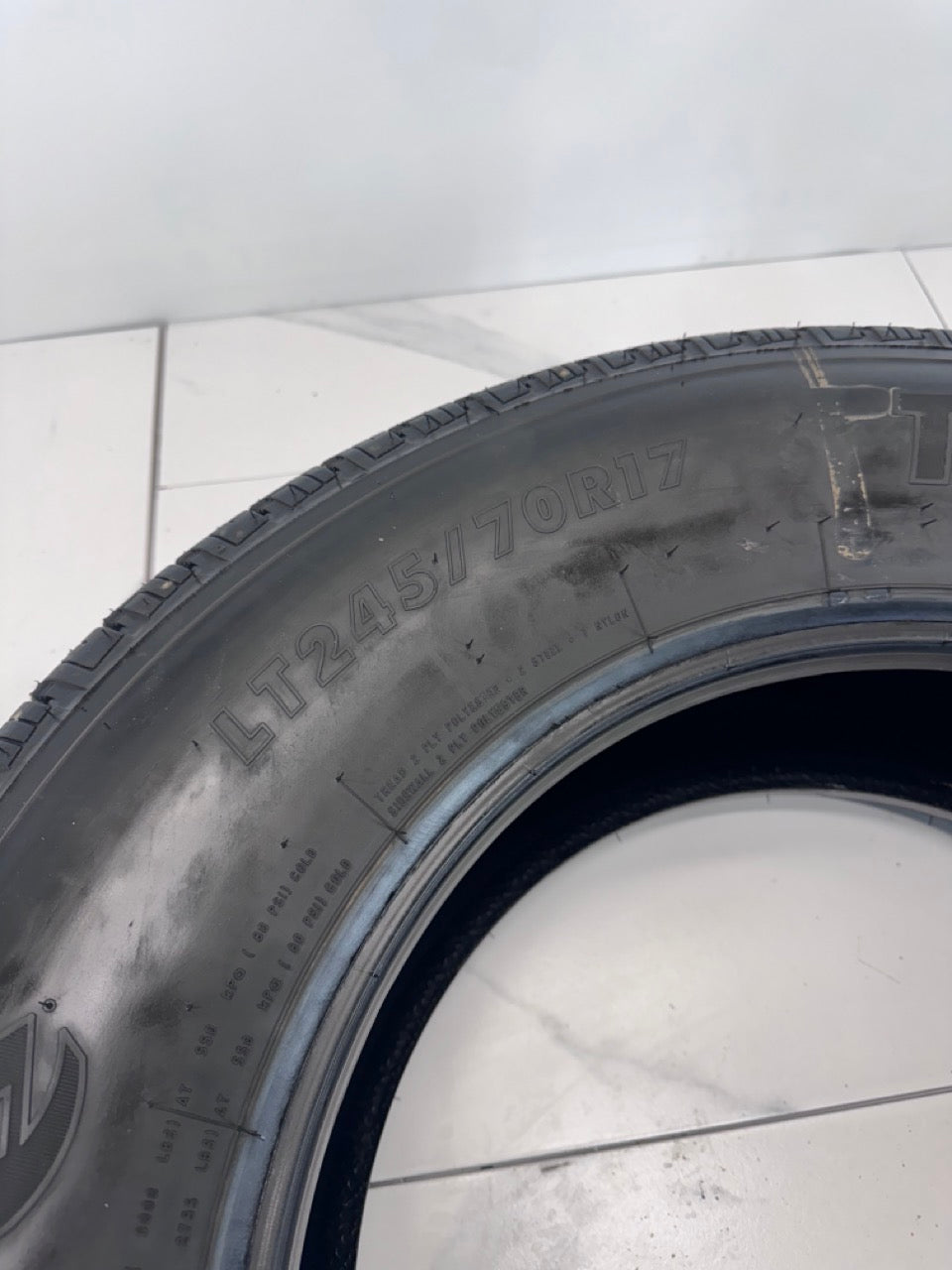 LT 245/70/17 Firestone HT E All Season Tires (Takeoffs)