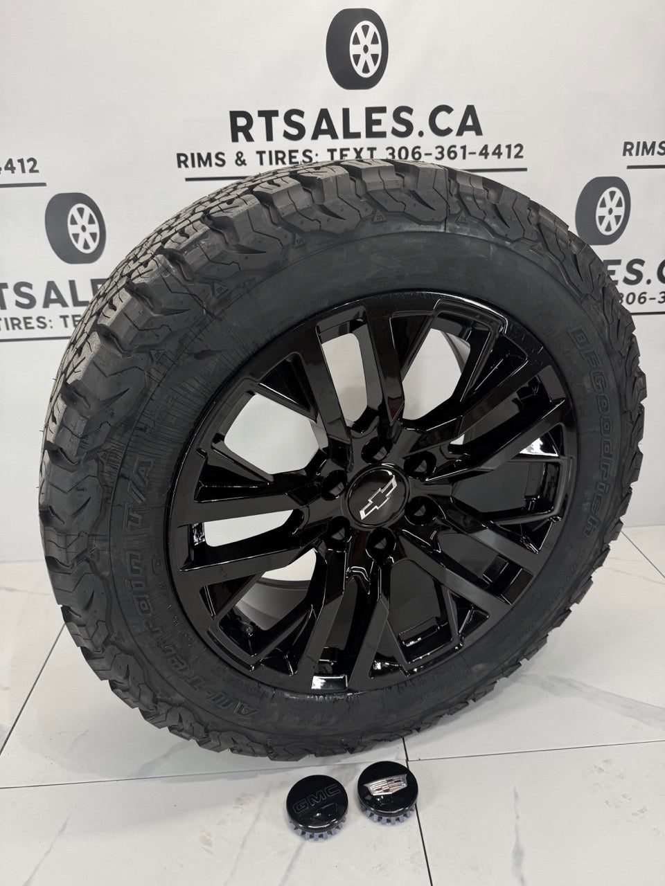 20" Bfgoodrich K02 on rims Chevy GMC 1500 - MULTIPLE SIZES