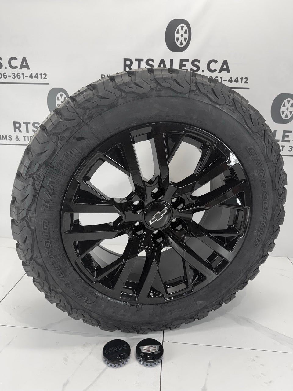 20" Bfgoodrich K02 on rims Chevy GMC 1500 - MULTIPLE SIZES