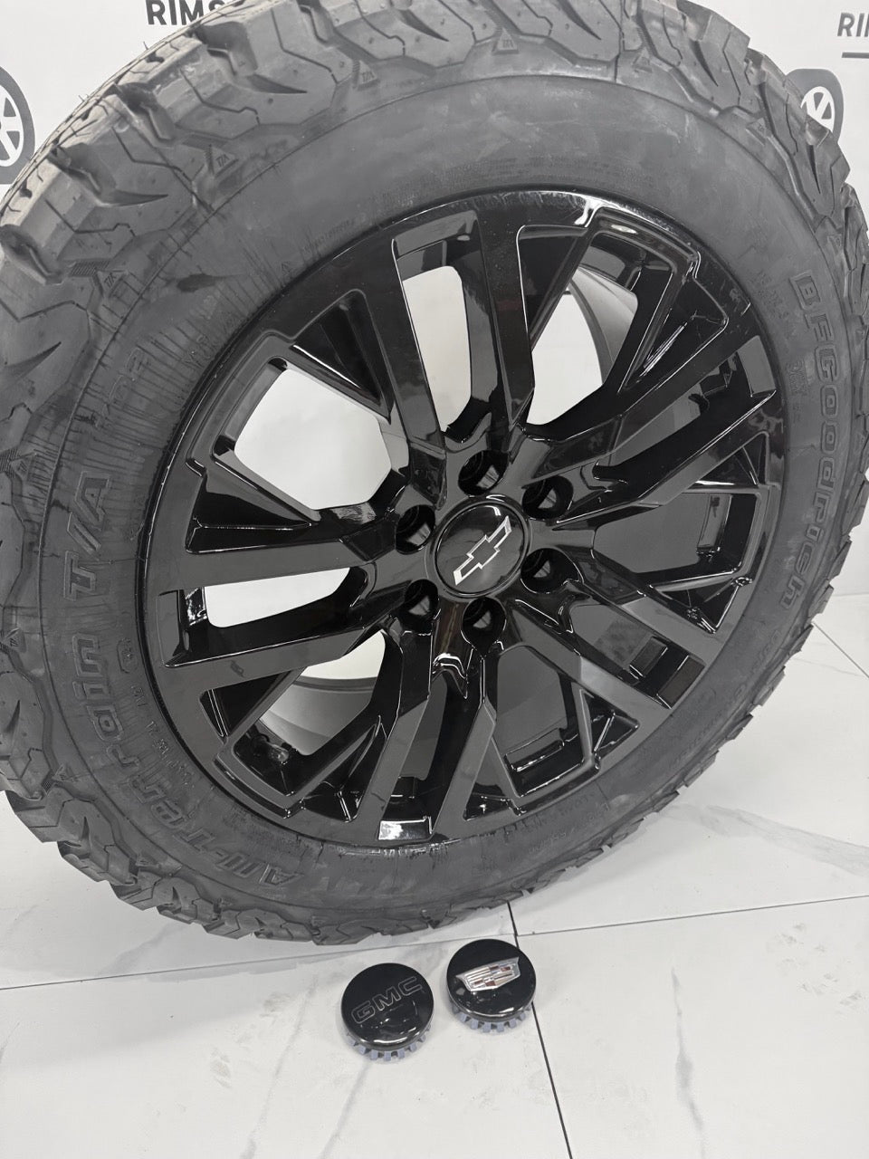20" Bfgoodrich K02 on rims Chevy GMC 1500 - MULTIPLE SIZES