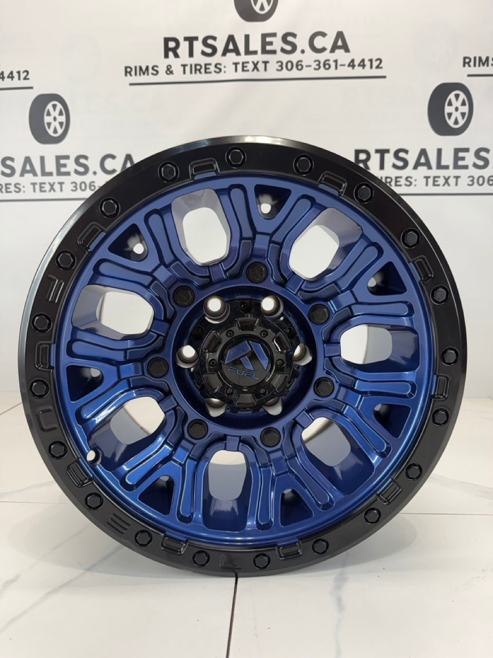 17x9 Fuel Traction Rims 6x139.7