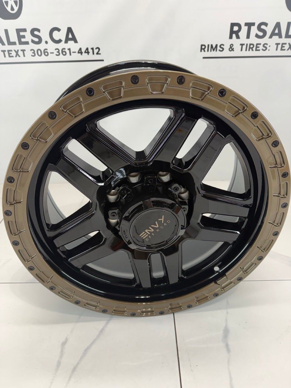 20x8.5 Envy FFT9 Rims 8x165