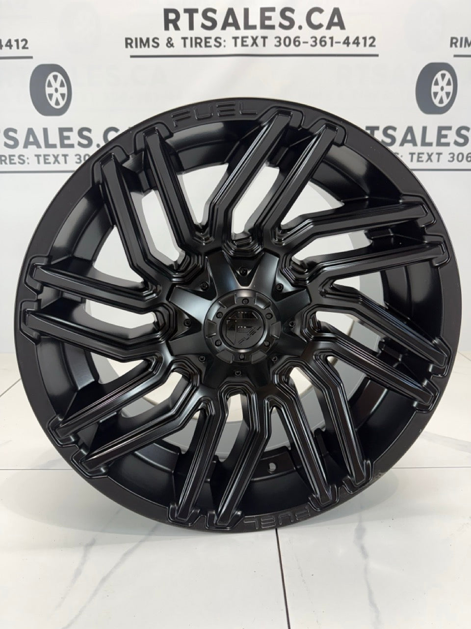 20x10 Fuel Typhoon Rims 8x165