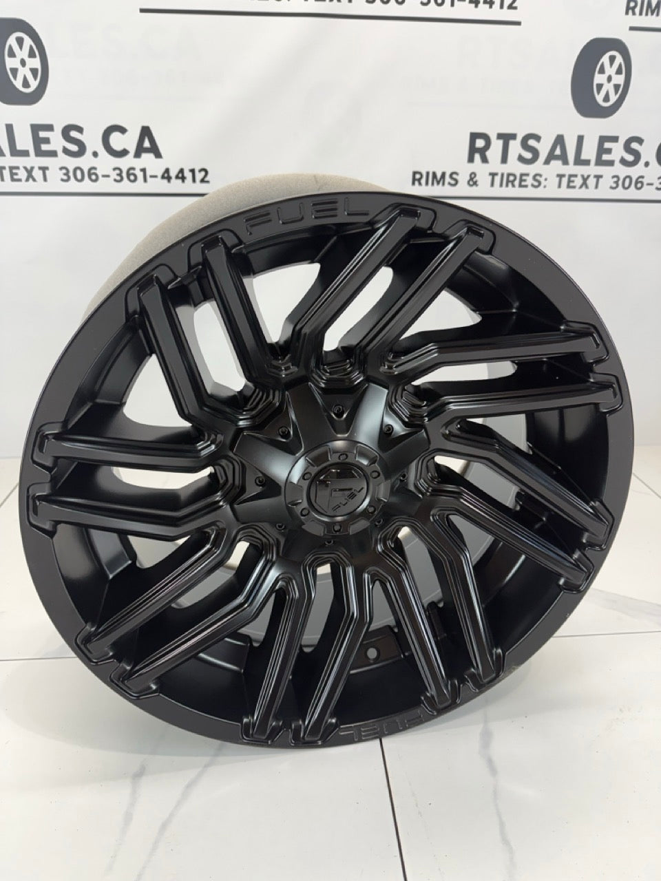 20x10 Fuel Typhoon Rims 8x165