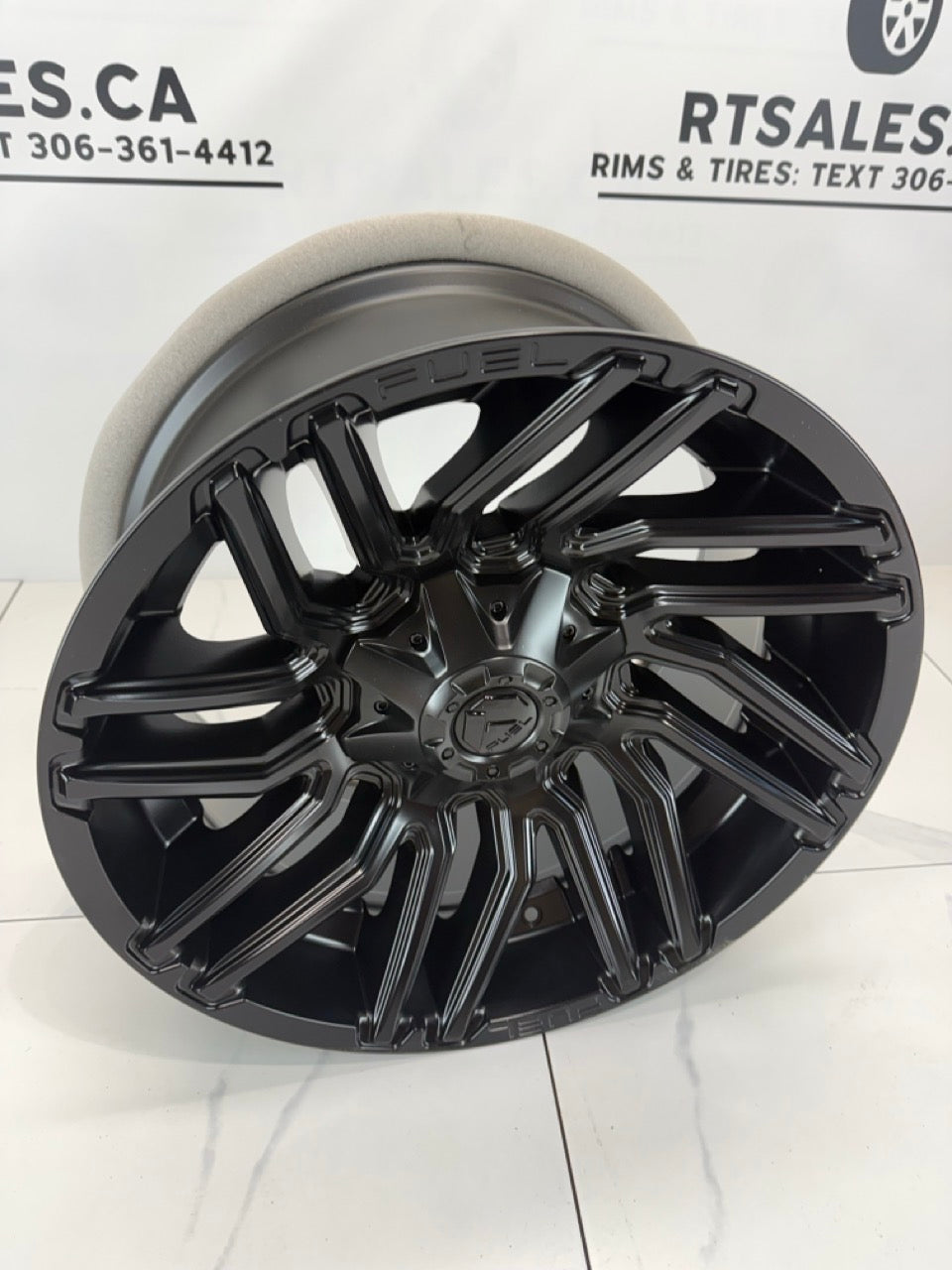 20x10 Fuel Typhoon Rims 8x165
