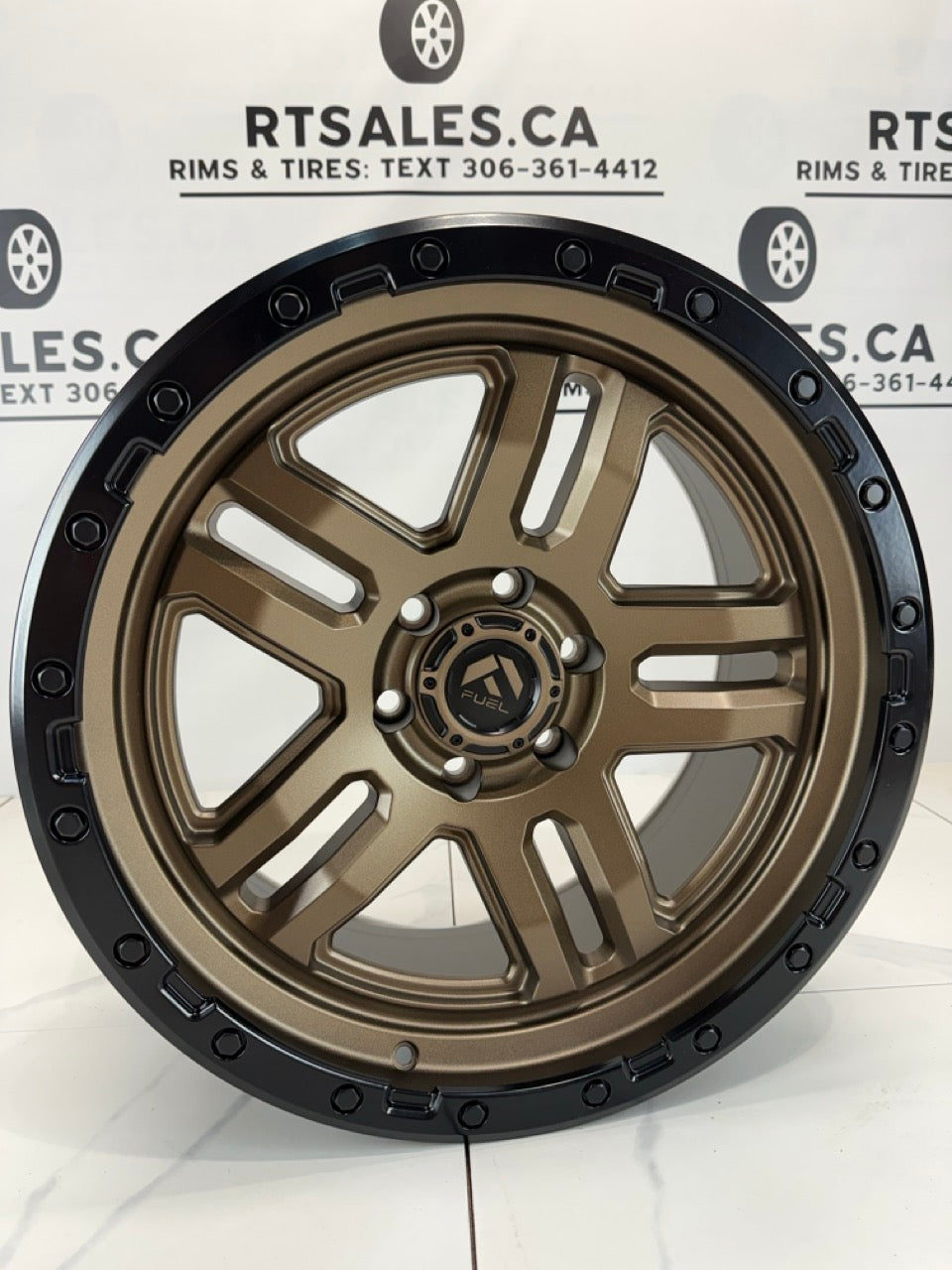 20x9 Fuel Ammo Rims 6x139.7 Bronze