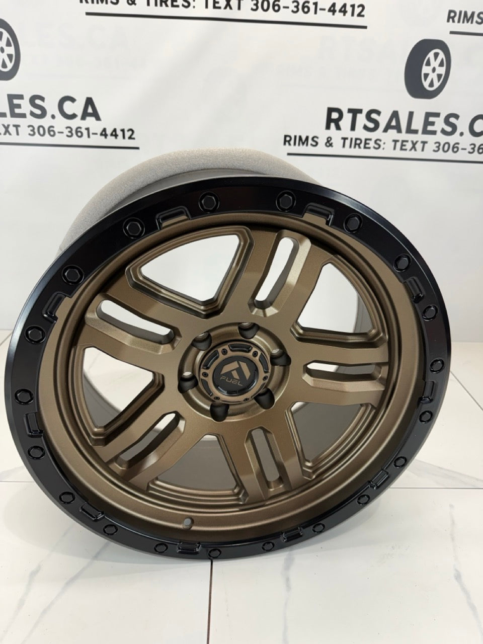 20x9 Fuel Ammo Rims 6x139.7 Bronze