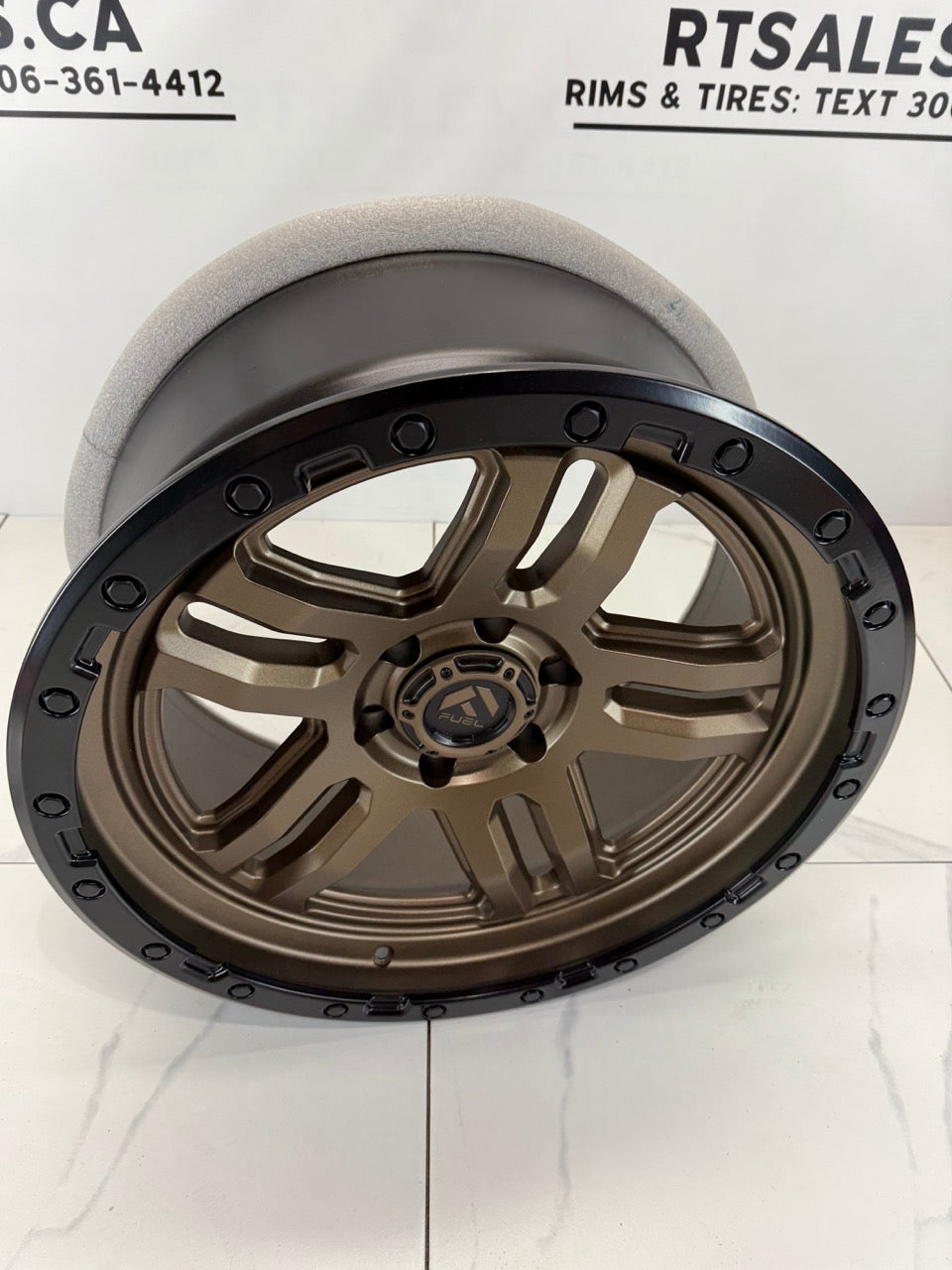20x9 Fuel Ammo Rims 6x139.7 Bronze