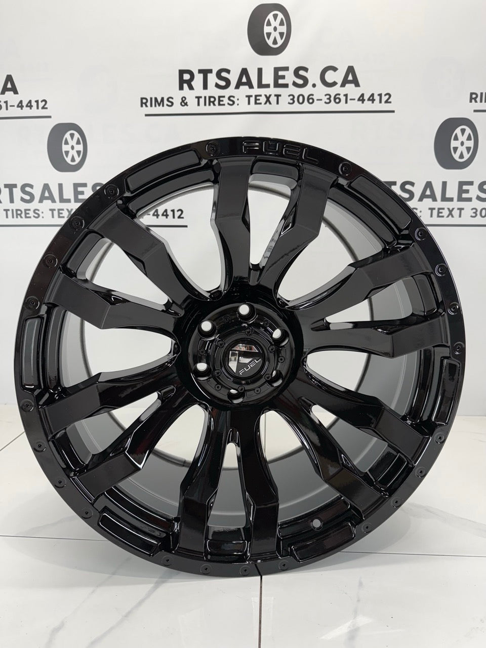 22x12 Fuel Blitz Rims 8x170