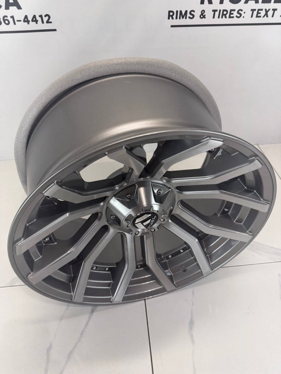 20x10 Fuel Rage Rims 8x165