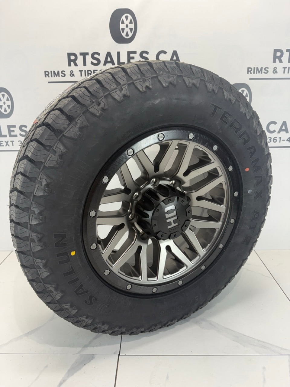 LT 275/65/18 Sailun At2 Tires on 18" Rims