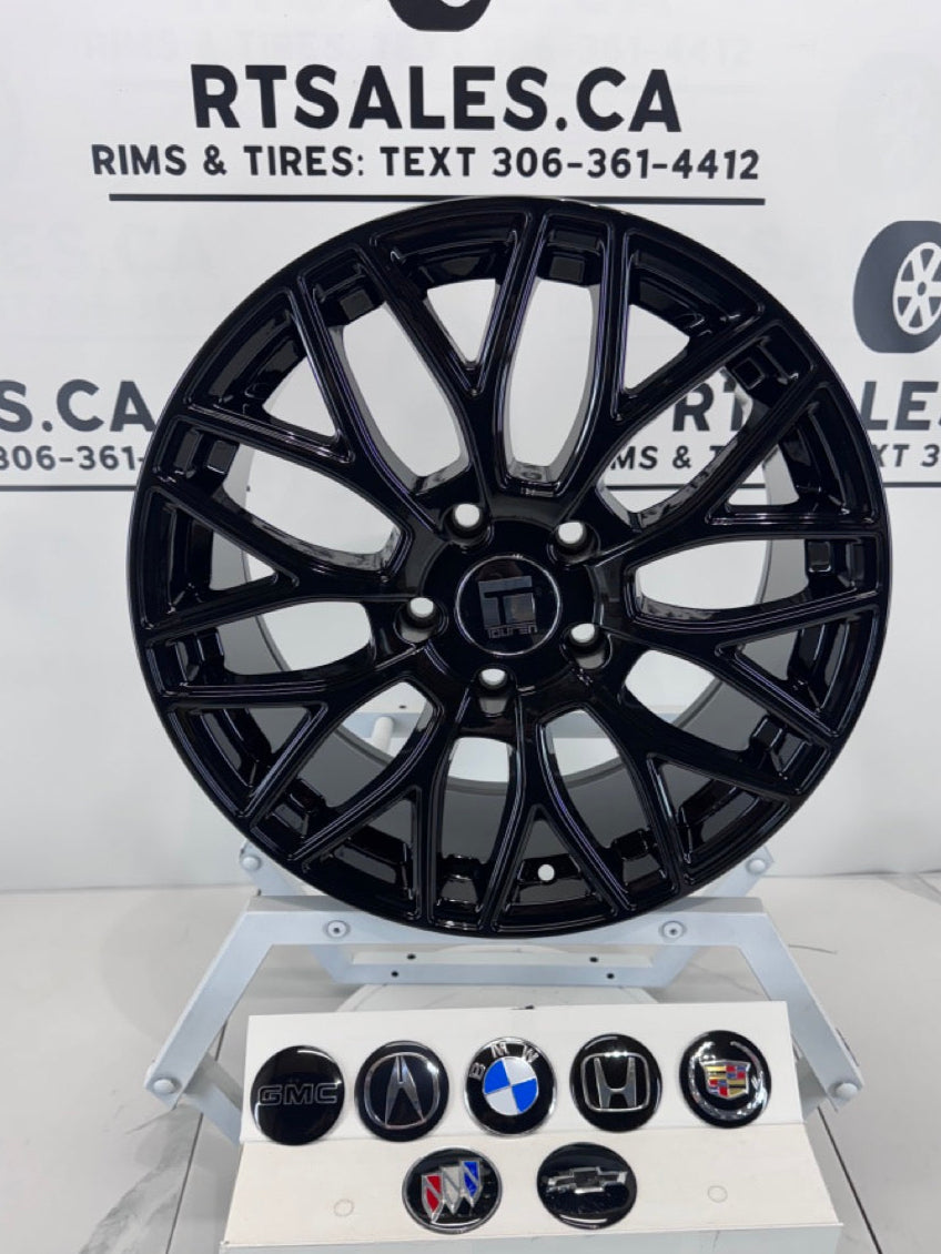 17x8 Touren TR76 Rims 5x120