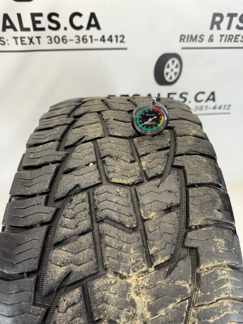 LT 35x12.5x20 Hercules Tires on 20" Rims 8x165 (Used)