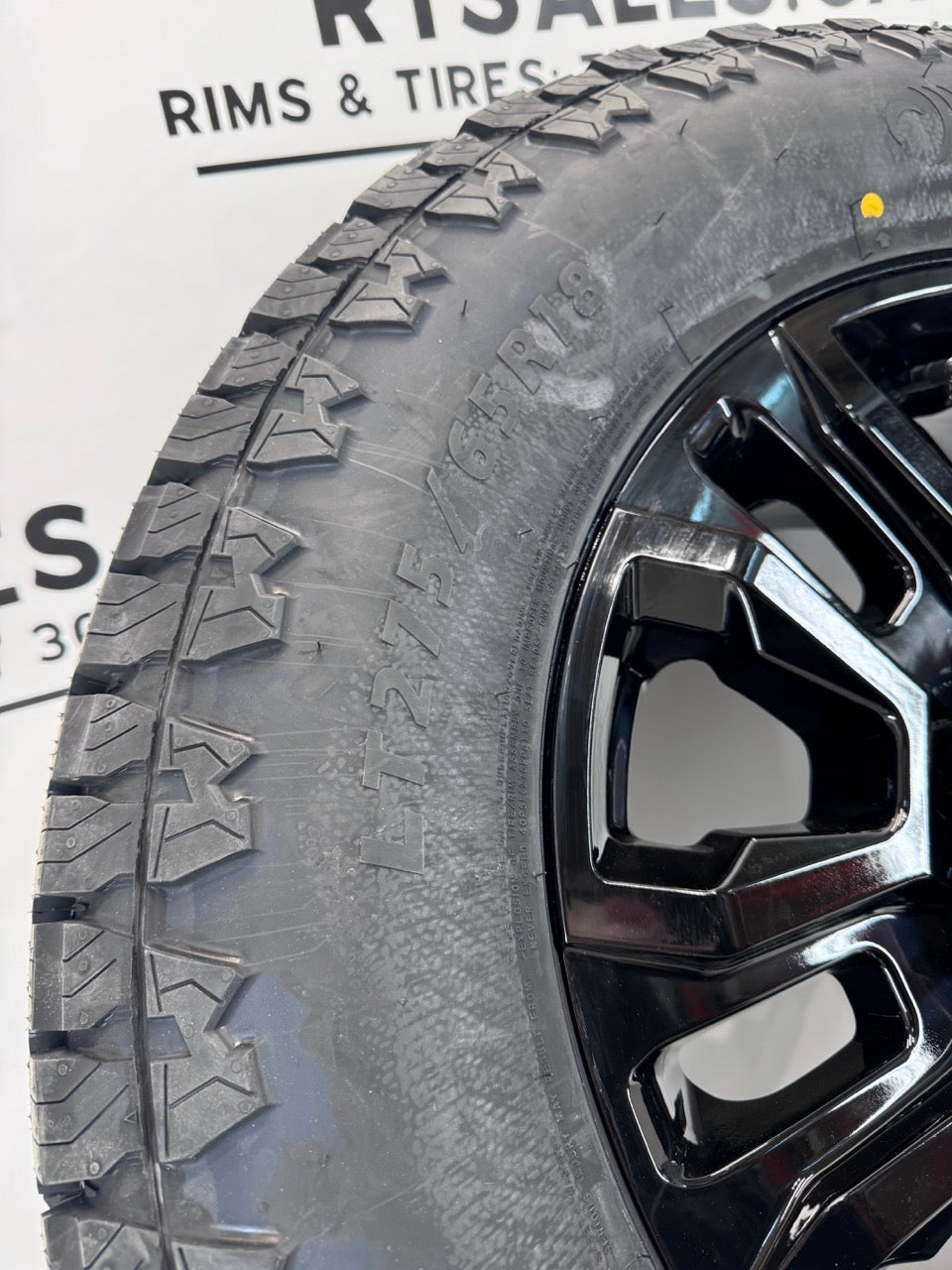 LT 275/65/18 Sailun Terramax All Weather Tires on 18" Rims 8x165