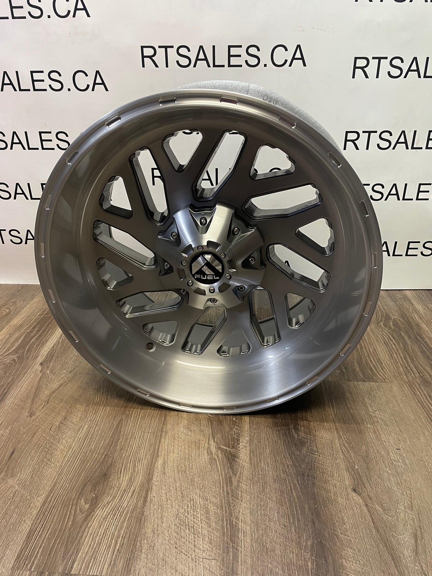 20x10 Fuel Triton Rims 8x170 Ford F250 F350 Super Duty