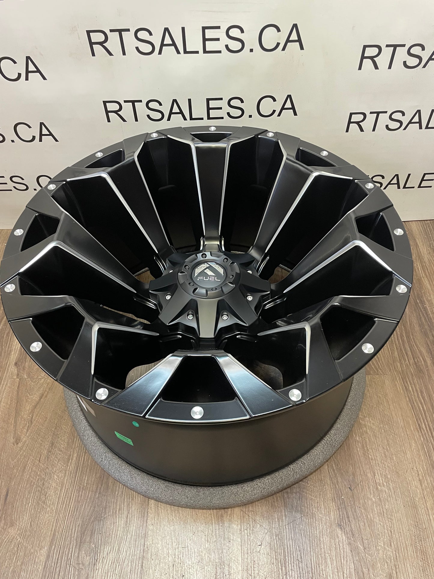 22x12 Fuel Assault Rims 8x165 Dodge Ram GMC Chevy 2500 3500