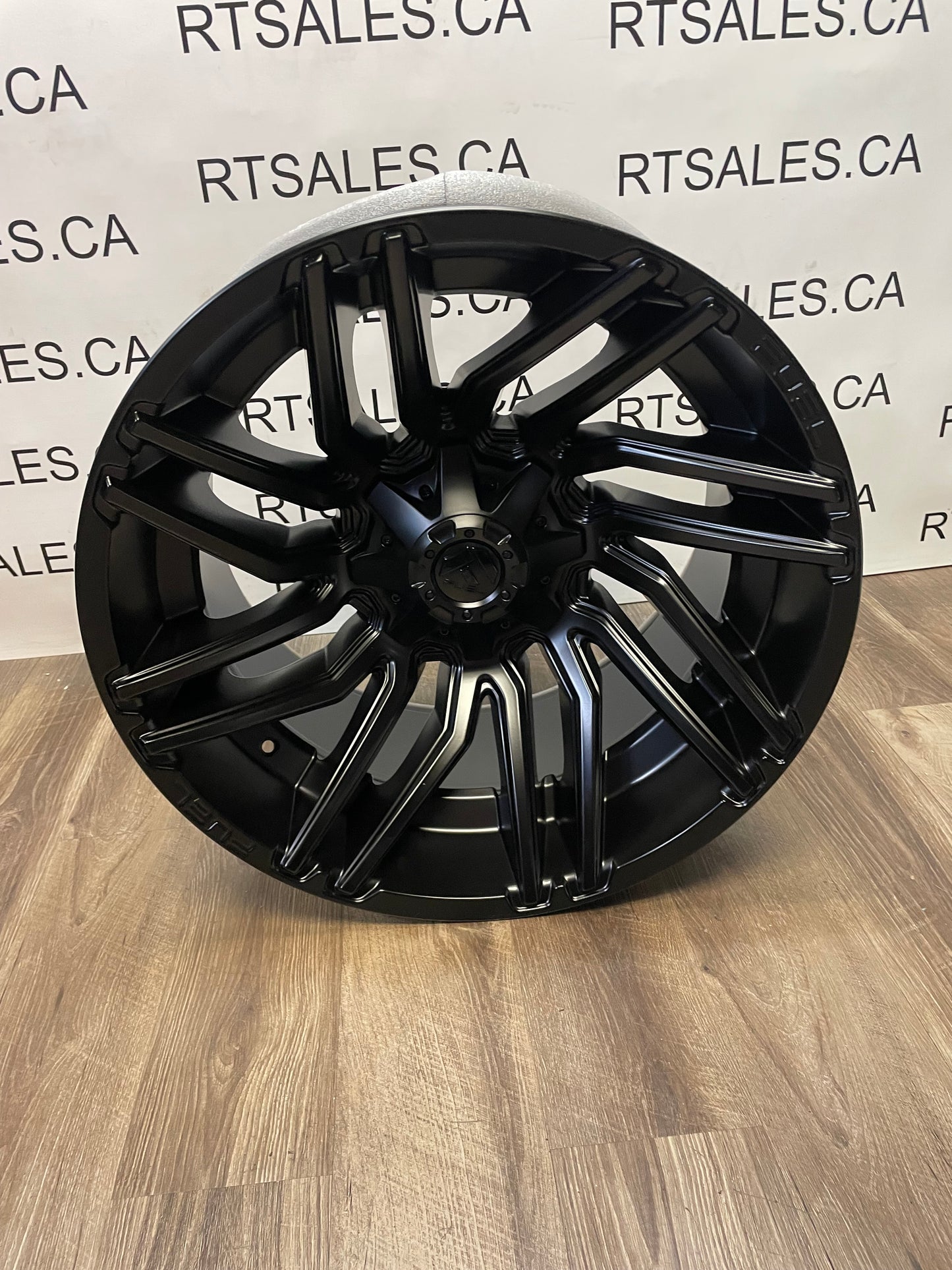 22x12 Fuel Typhoon Rims 8x165 Dodge Ram GMC Chevy 2500 3500