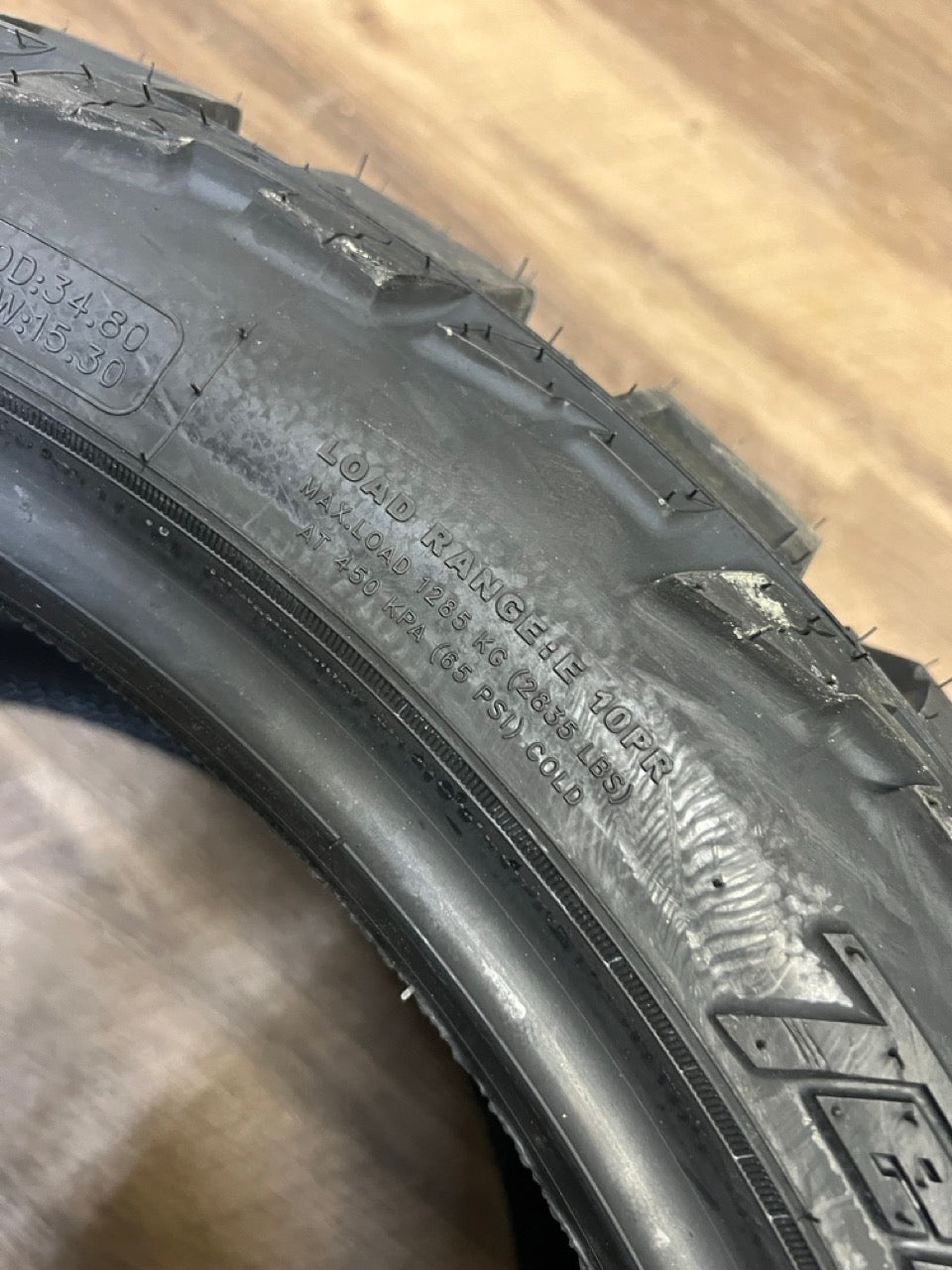 LT 35x15.5x24 Amp TERRAIN ATTACK M/T E Mud All Season Tires