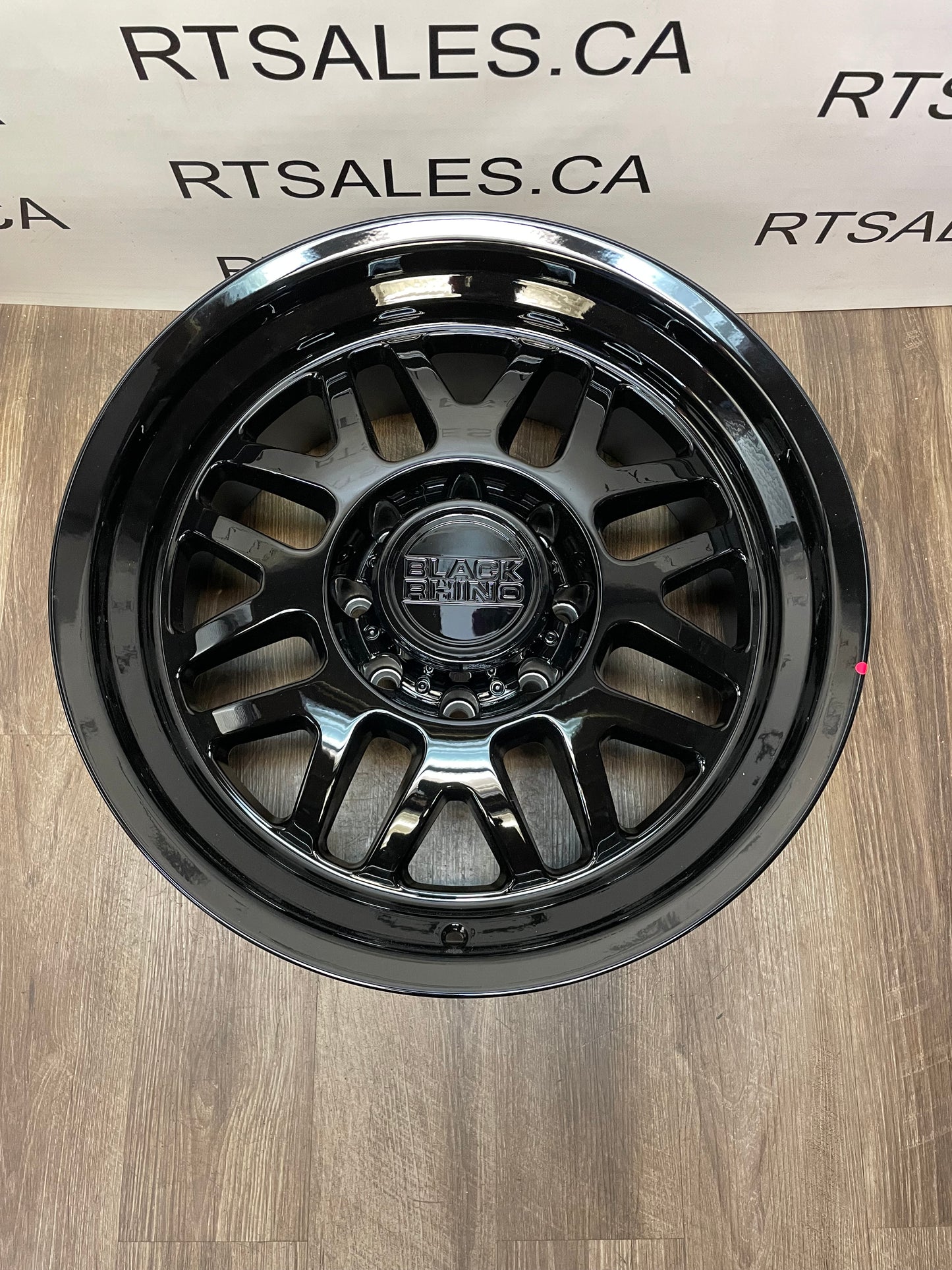 20x9.5 Black Rhino Delta Rims 8x165