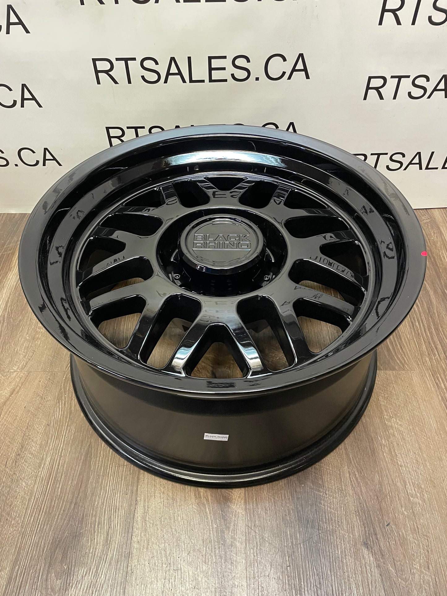 20x9.5 Black Rhino Delta Rims 8x165