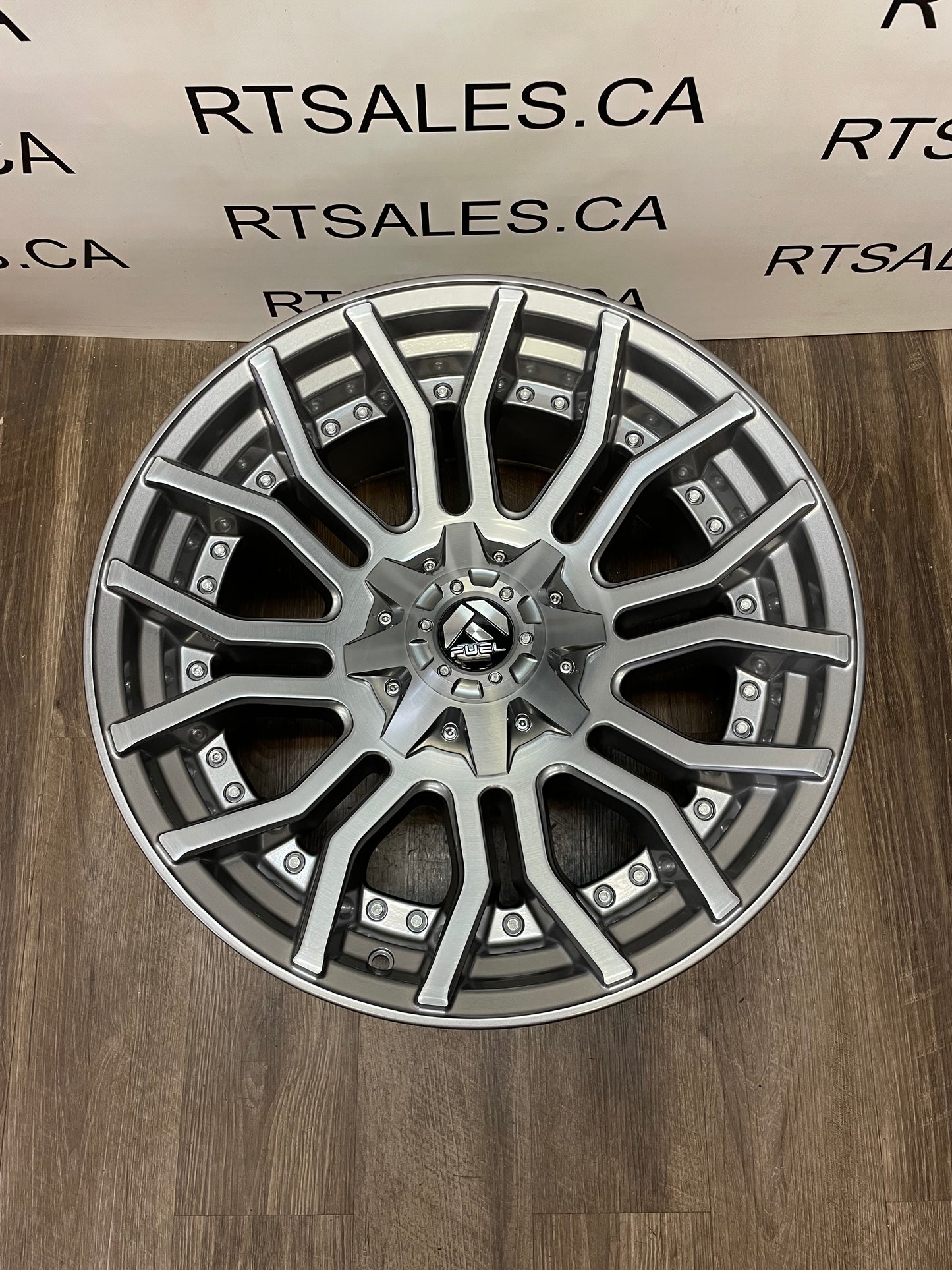 20x10 Fuel Rage Rims 8x165 Dodge Ram GMC Chevy 2500 3500