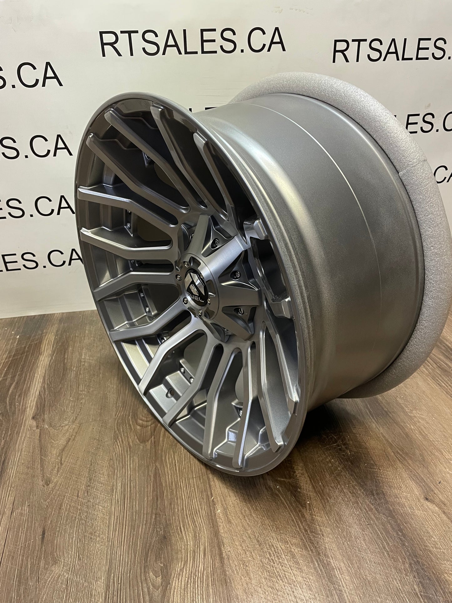 20x10 Fuel Rage Rims 8x165 Dodge Ram GMC Chevy 2500 3500