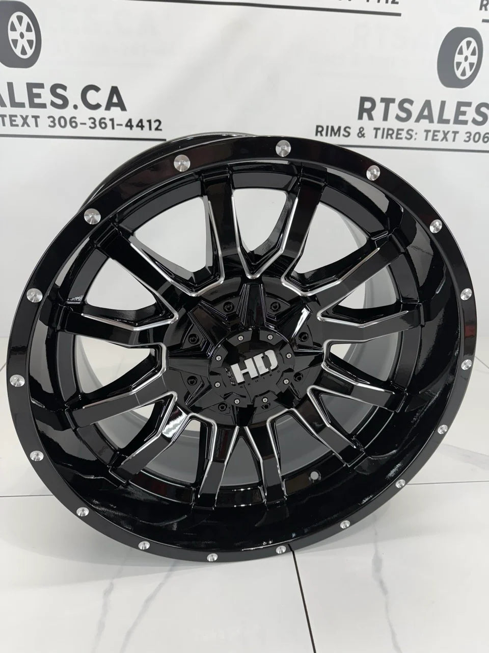 Fast HD Traxx Rims 8x180 - MULTIPLE SIZES