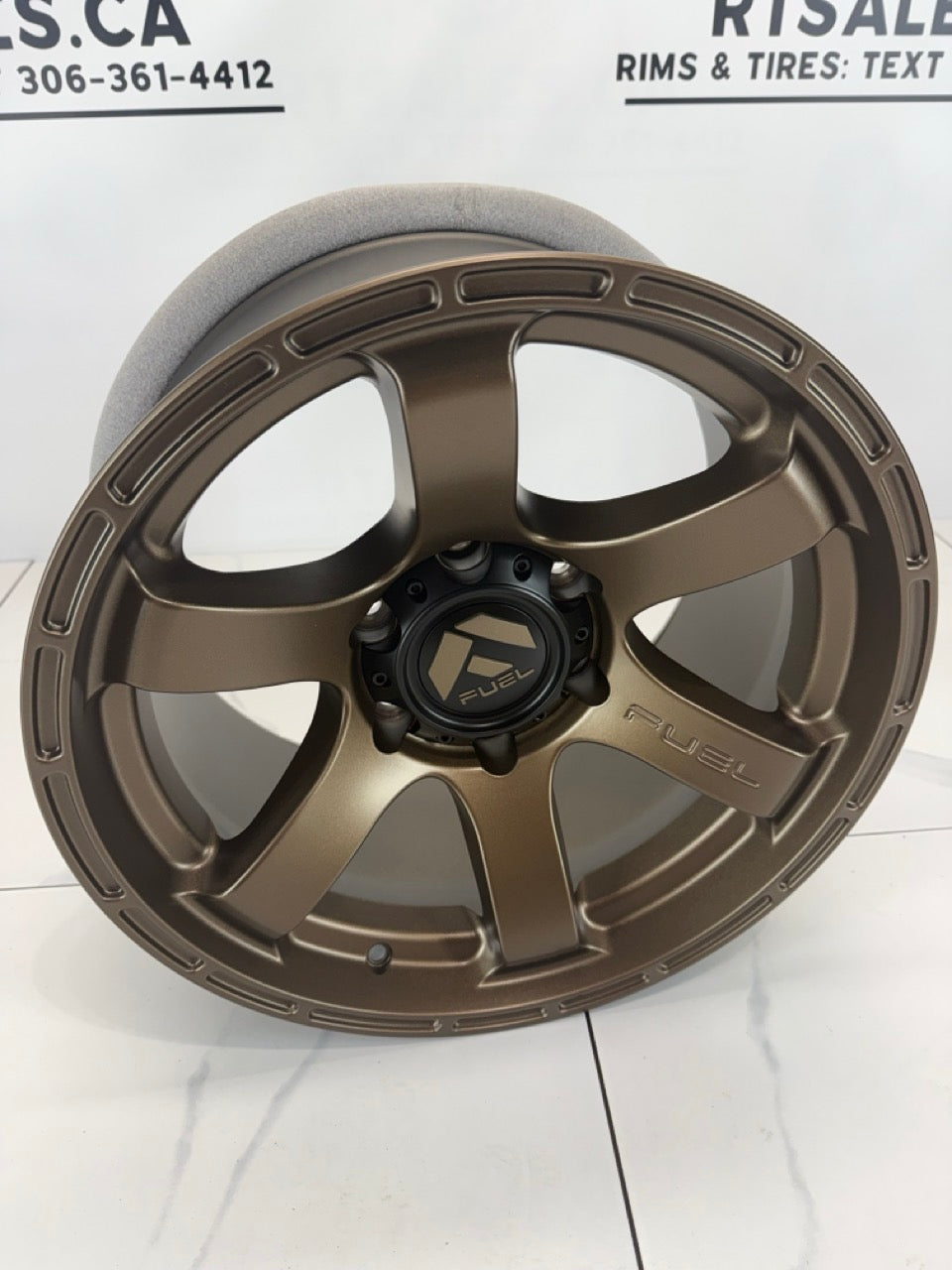 17x9 Fuel Rush Rims 6x139.7
