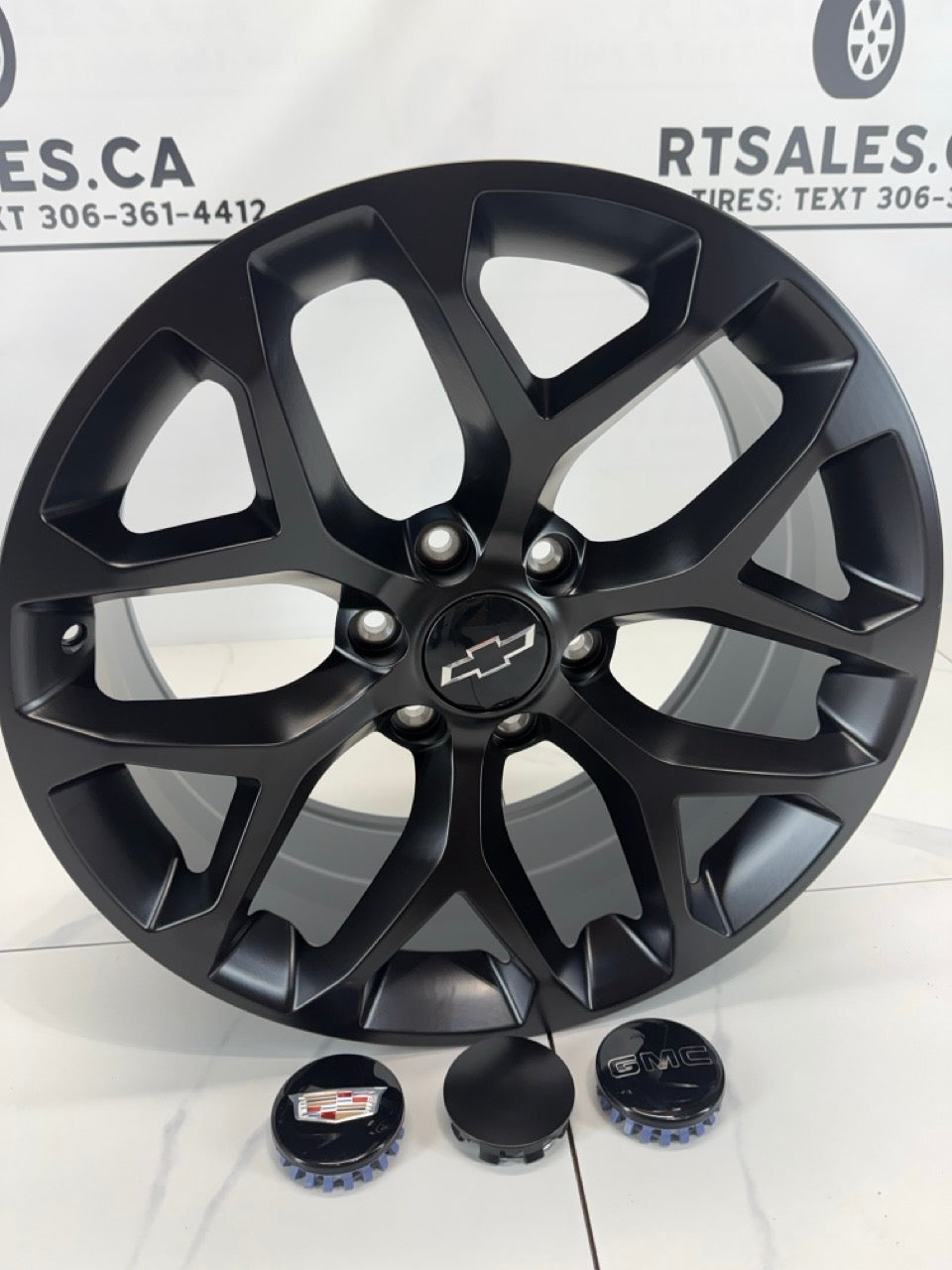 20x9 Replica Rims 6x139.7 Snowflake