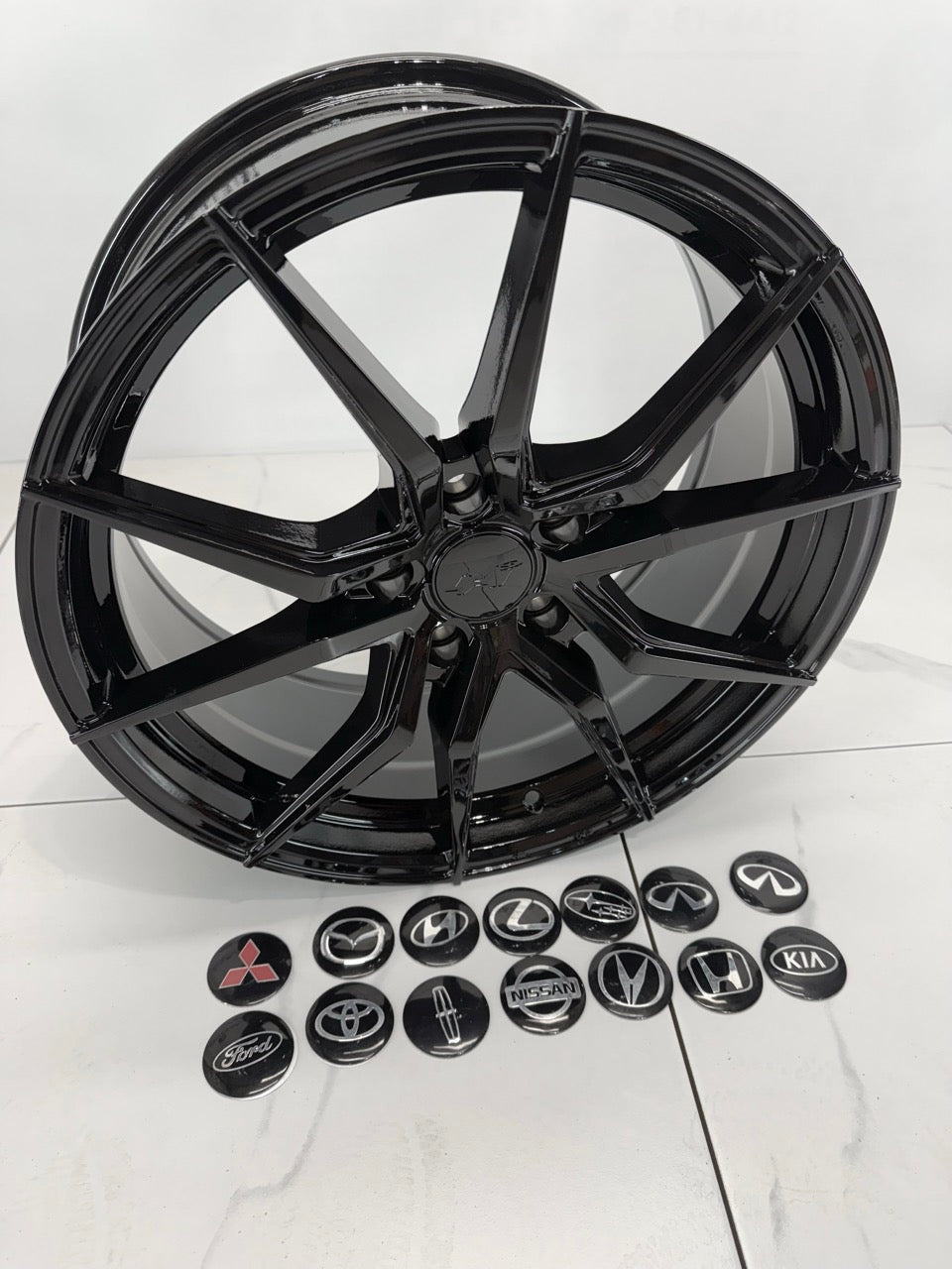 18x8 Conceptor Rims 5x114.3 Gloss Black